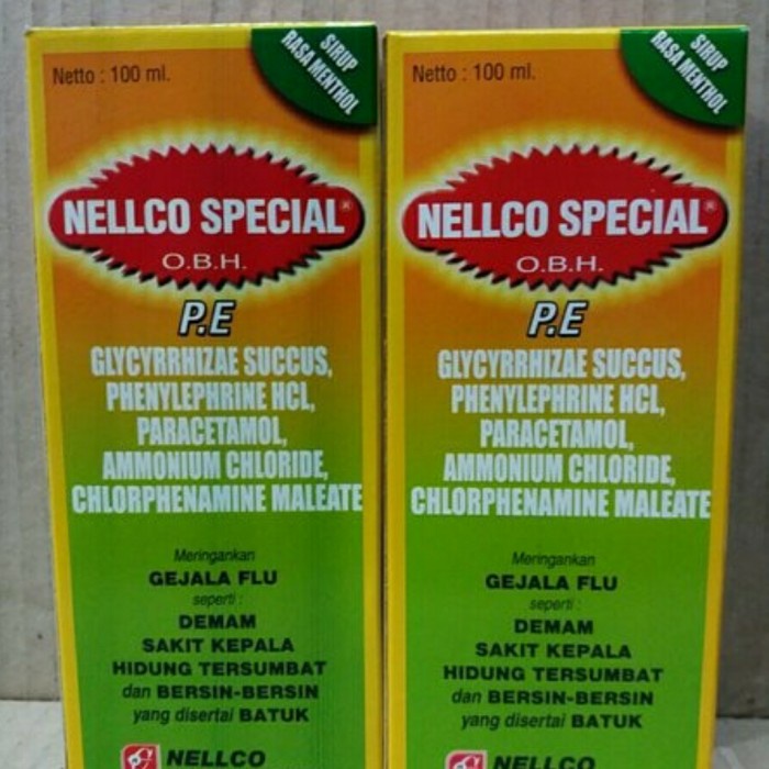Nellco Special OBH Sirup 100ml/ Obat Batuk