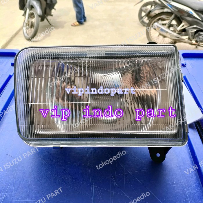 HEADLAMP LAMPU UTAMA DEPAN ISUZU PANTHER LAMA KOTAK PANTHER PICK UP