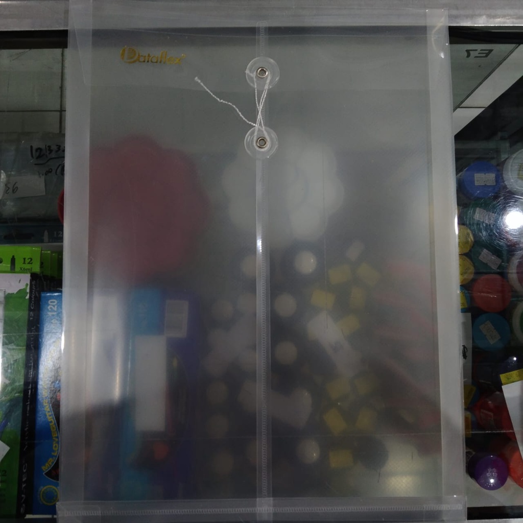 

Map Tali Plastik - Map Dokumen dengan Tali Plastik untuk Penyimpanan Rapi dan Aman - GunajayaATK