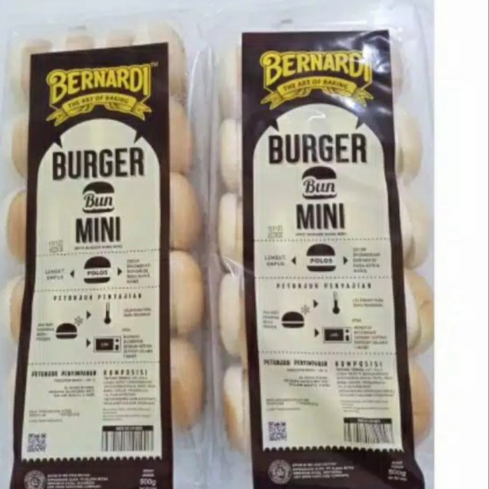 

Termurah [ Best Seller ] bernardi mini burger isi 20