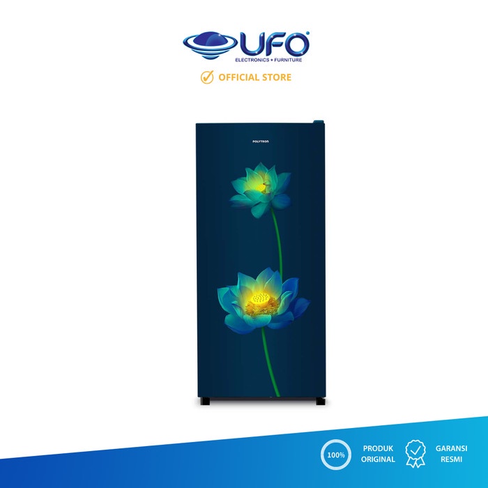 Polytron Kulkas 1 Pintu Metallic 180L PRB187LB/PR