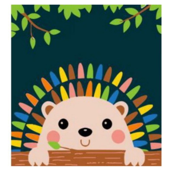 

NEW MOTIF ! Children canvas painting, canvas painting anak with number