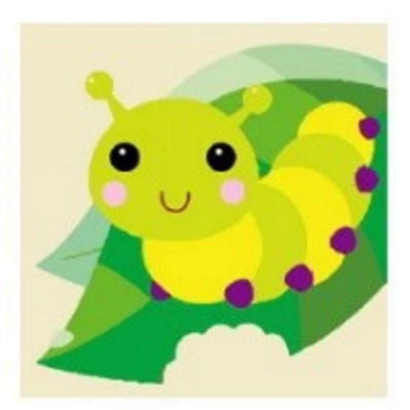 

SURIA MAKASSAR - NEW MOTIF ! Children canvas painting, canvas painting anak with number