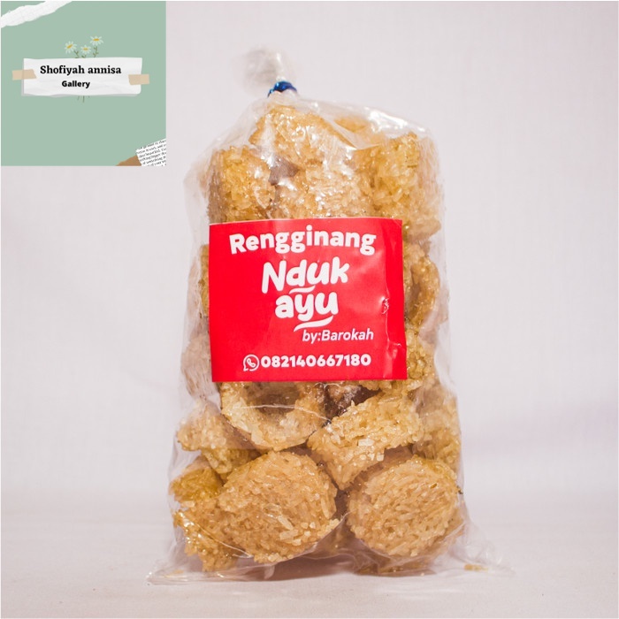 

Rengginan Manis Gurih Rangginan Asli Ketan Khas Ponorogo Enak Halal - Manis