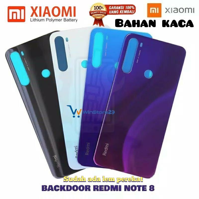 BACKDOOR BACKCOVER CASING TUTUP BELAKANG  XIAOMI REDMI NOTE 8 XIAOMI REDMI NOTE 7/7PRO KACA CAMERA N