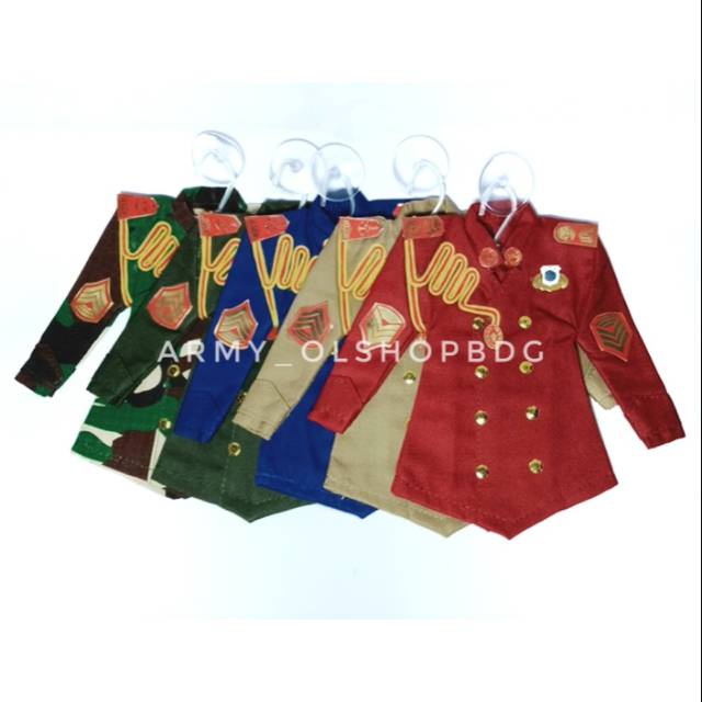 Miniatur /seragam/ Akmil / Akpol