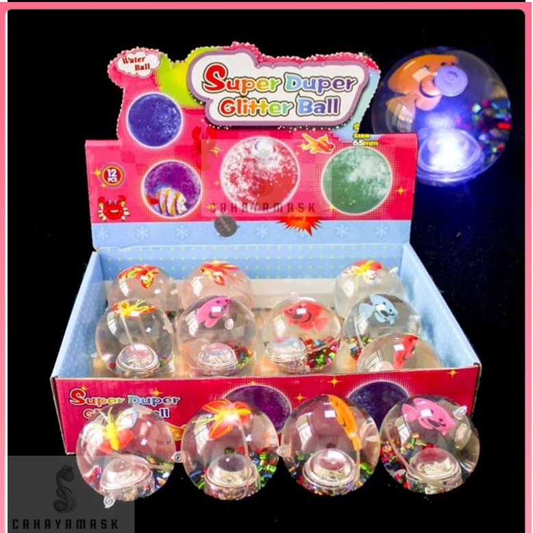 Mainan Anak Bola Pantul LED