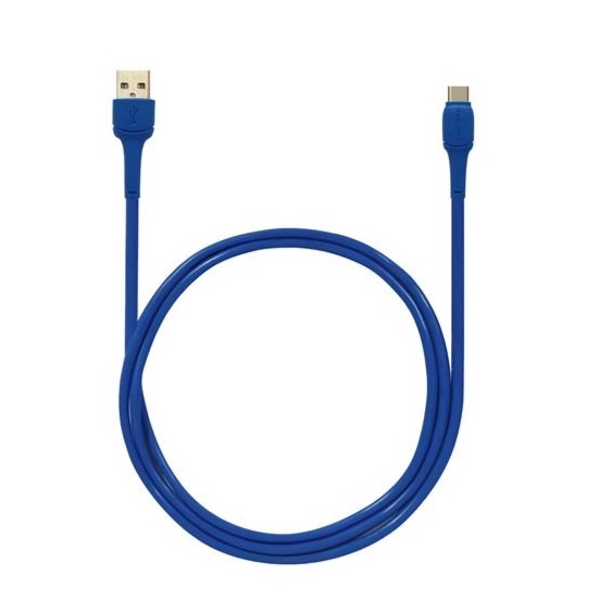 WELLCOMM KABEL DATA TOPLES TYPE-C 1M BULAT ORIGINAL