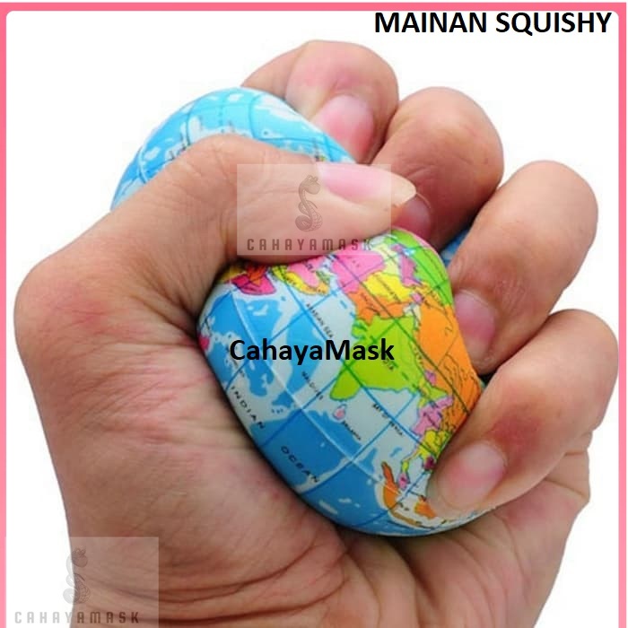 Mainan Anak Bola Dunia Squishy