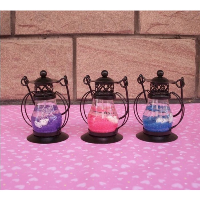 Small Aladdin Magic Lamp Jelly Candle / PajanganLilin Klasik Aromaterapi