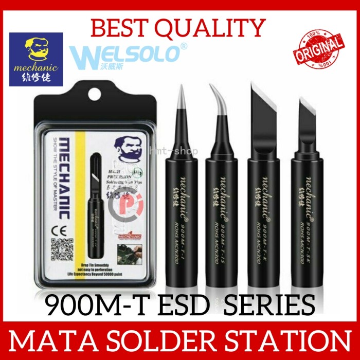 MECHANIC WELSOLO ESD SERIES Mata Solder Model Station 900M - T Black