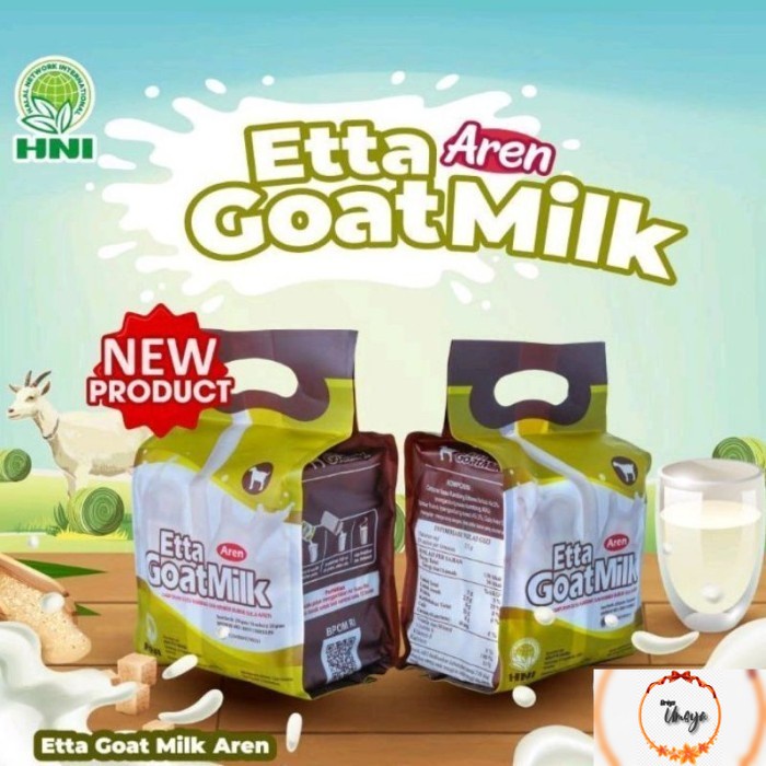 

ETTA GOAT MILK GULA AREN HNI HPAI / SUSU KAMBING ETAWA EXTRA GULA AREN