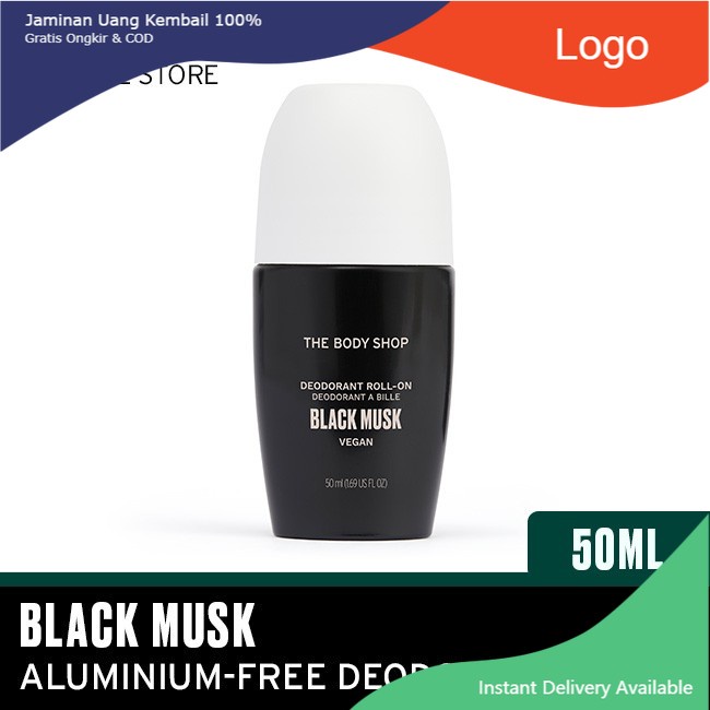 The Body Shop Black Musk Deodorant Roll-On 50ml
