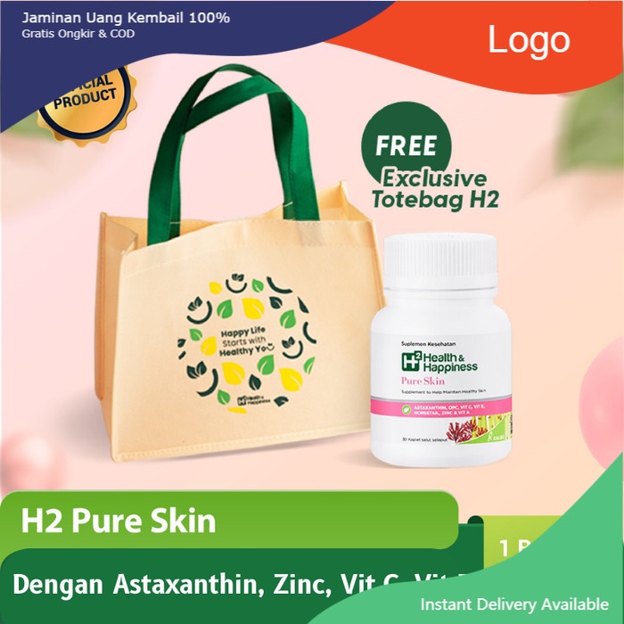 H2 Pure Skin - Suplemen Kesehatan Kulit