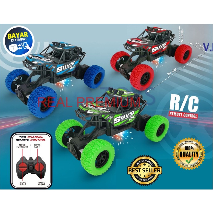 Mainan RC Remote Control SUV Monster Climbing 1:20 AMM