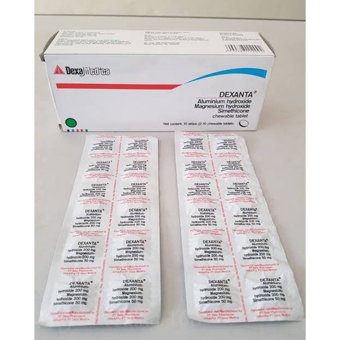 Dexanta Dexamedica Tablet Kunyah Strip PRODUK ORIGINAL/BPOM