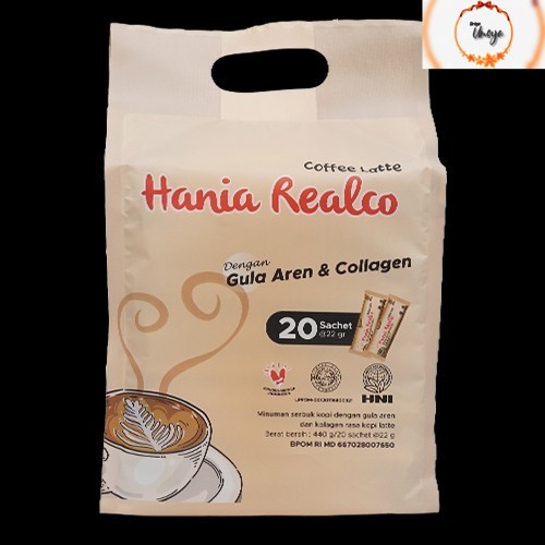 

HANIA REALCO LATTE HNI HPAI || ISI 20 SACHET