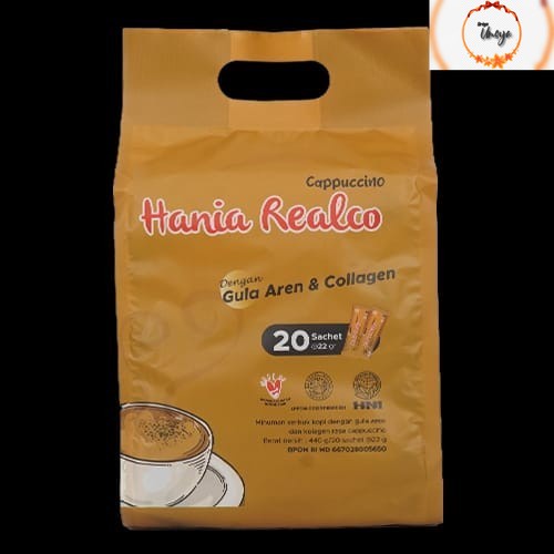 

HANIA REALCO COFFEE CAPPUCINO HNI HPAI || isi 20 Sachet