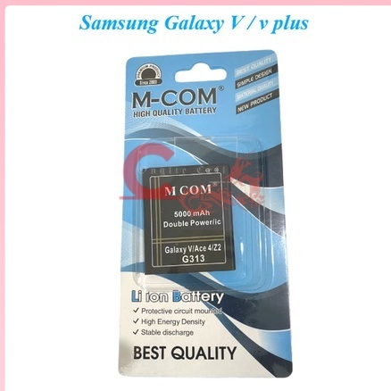 BATREI / MCOM MCOM Baterai Samsung Galaxy V / v plus Batrai Batre Batere Batery Batrei Double Power 