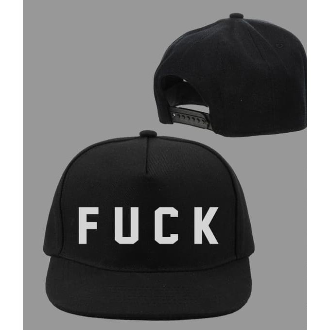 Topi Snapback Fuck