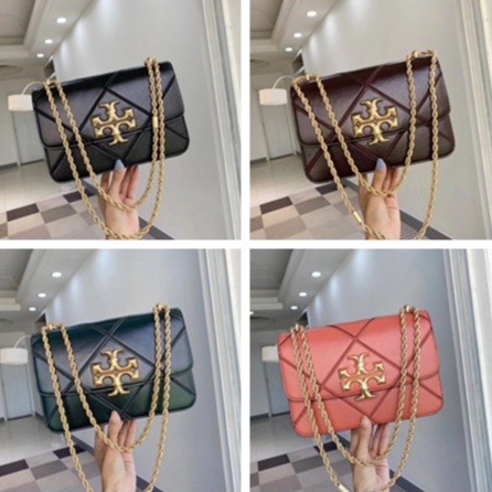 original 2023 new Tory Burch TB Lady‘s Hot Sales Eleanor Series Multi Colors Small / Large Size Diam