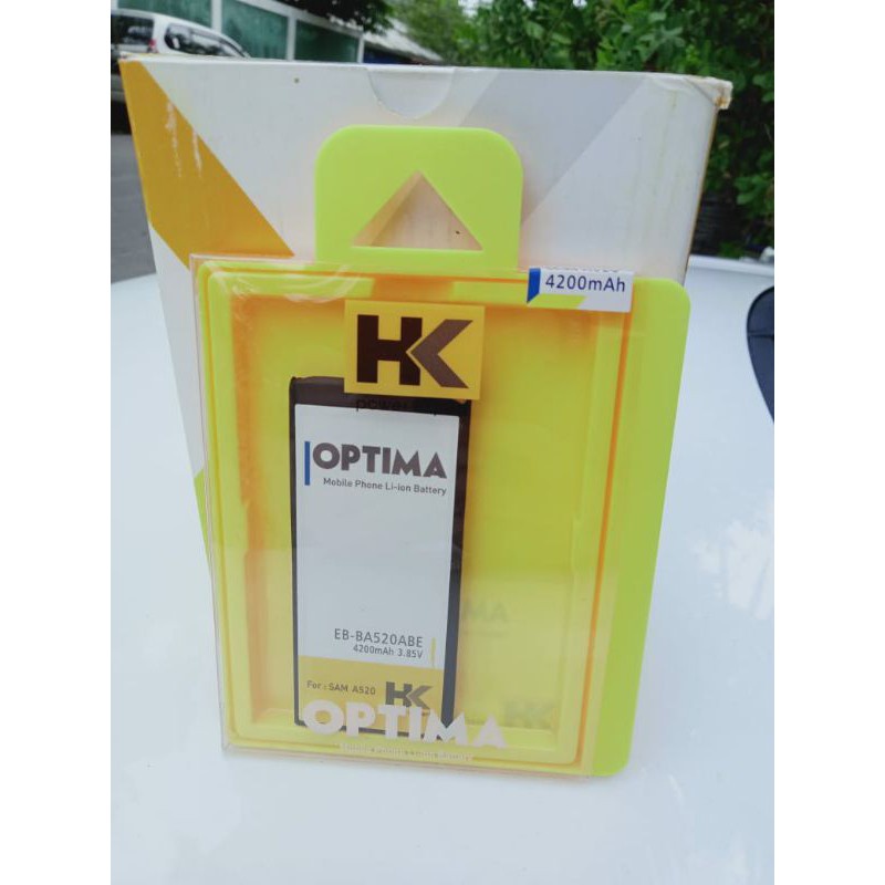 BATERAI SAMSUNG GALAXY A5 2017 A520 ORI / BATTERY SAMSUNG A 520 HK OPTIMA EBBA520ABE garansi