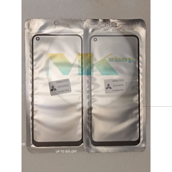 GLASS SUDAH OCA OPPO A54  KACA DEPAN KACA LCD KACA TOUCHSCREEN OPPO A54