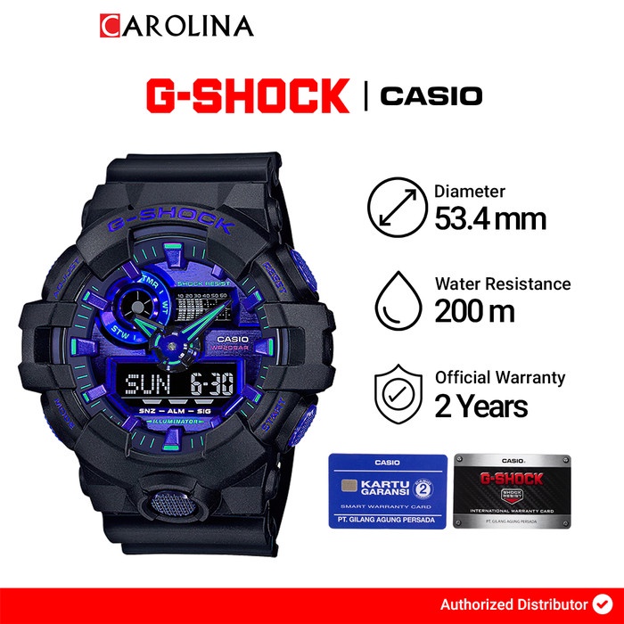 Jam Tangan Pria Casio G SHOCK GA-700VB-1A Ls