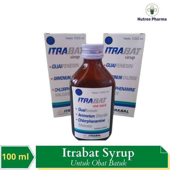 Itrabat Syrup Batuk Berdahak Dan gatal Elergi Tenggorokan