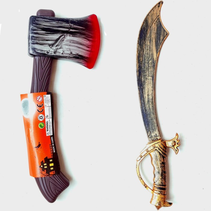 

Mainan Pisau Pirate Emas Kostum Cosplay Halloween Kapak Merah Darah Dekorasi Halloween Harga Grosir Termurah
