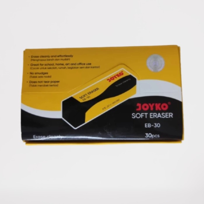 

Soft Eraser 526-B40P JOYKO Kecil Hitam & Putih