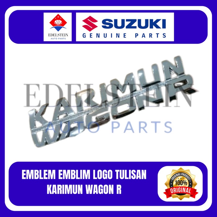 EMBLEM EMBLIM LOGO TULISAN KARIMUN WAGON R