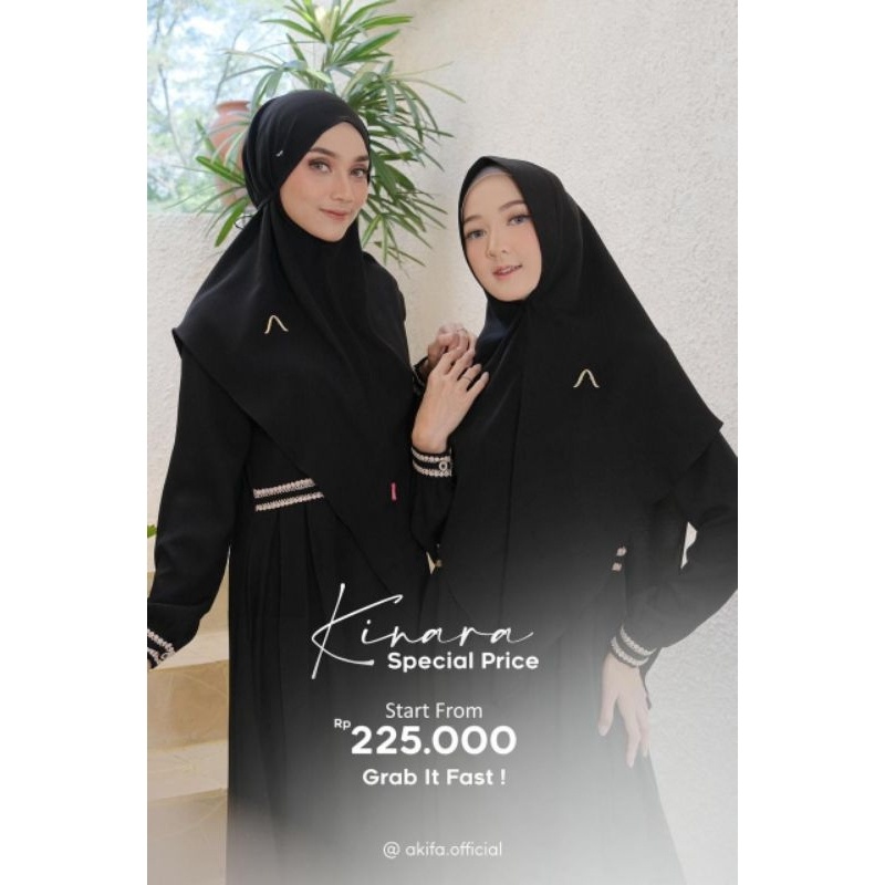 Gamis Syar'i Premium Kinara by Akifa