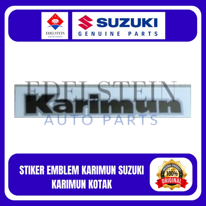 STICKER STIKER EMBLEM KARIMUN SUZUKI KARIMUN KOTAK