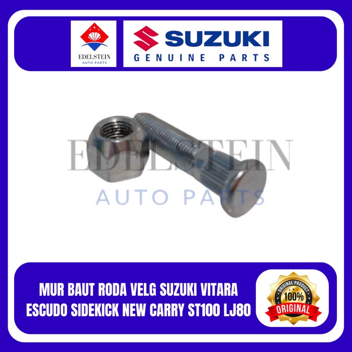 MUR BAUT RODA VELG SUZUKI VITARA ESCUDO SIDEKICK NEW CARRY ST100 LJ80