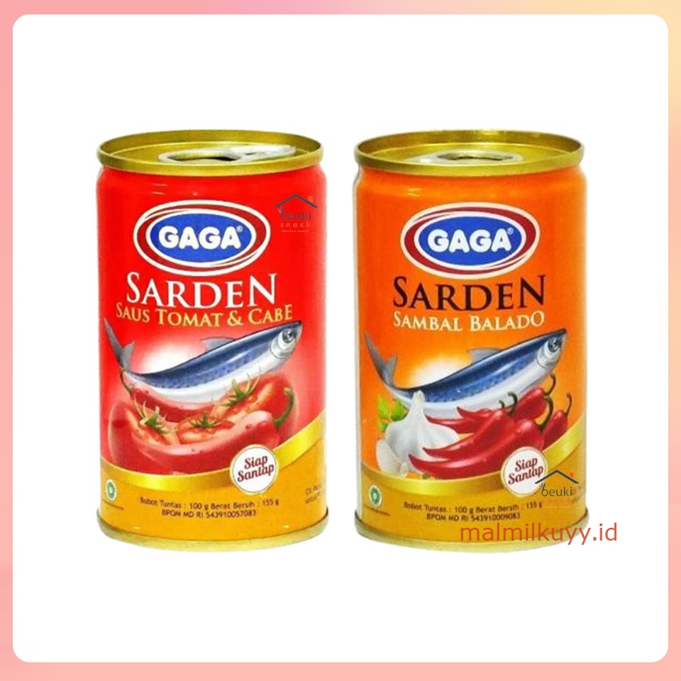 

Gaga Sarden Berbagai Varian Pilih Rasa