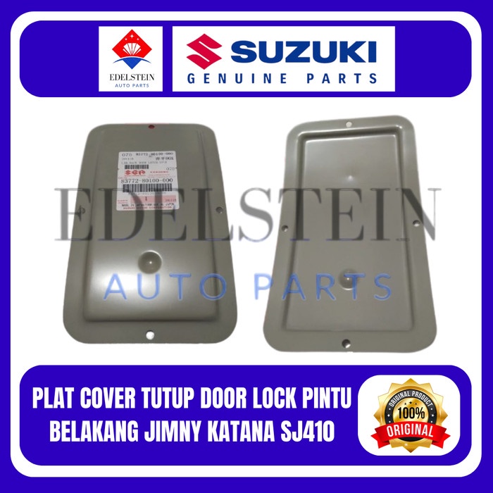 PLAT COVER TUTUP DOOR LOCK PINTU BELAKANG JIMNY KATANA SJ410