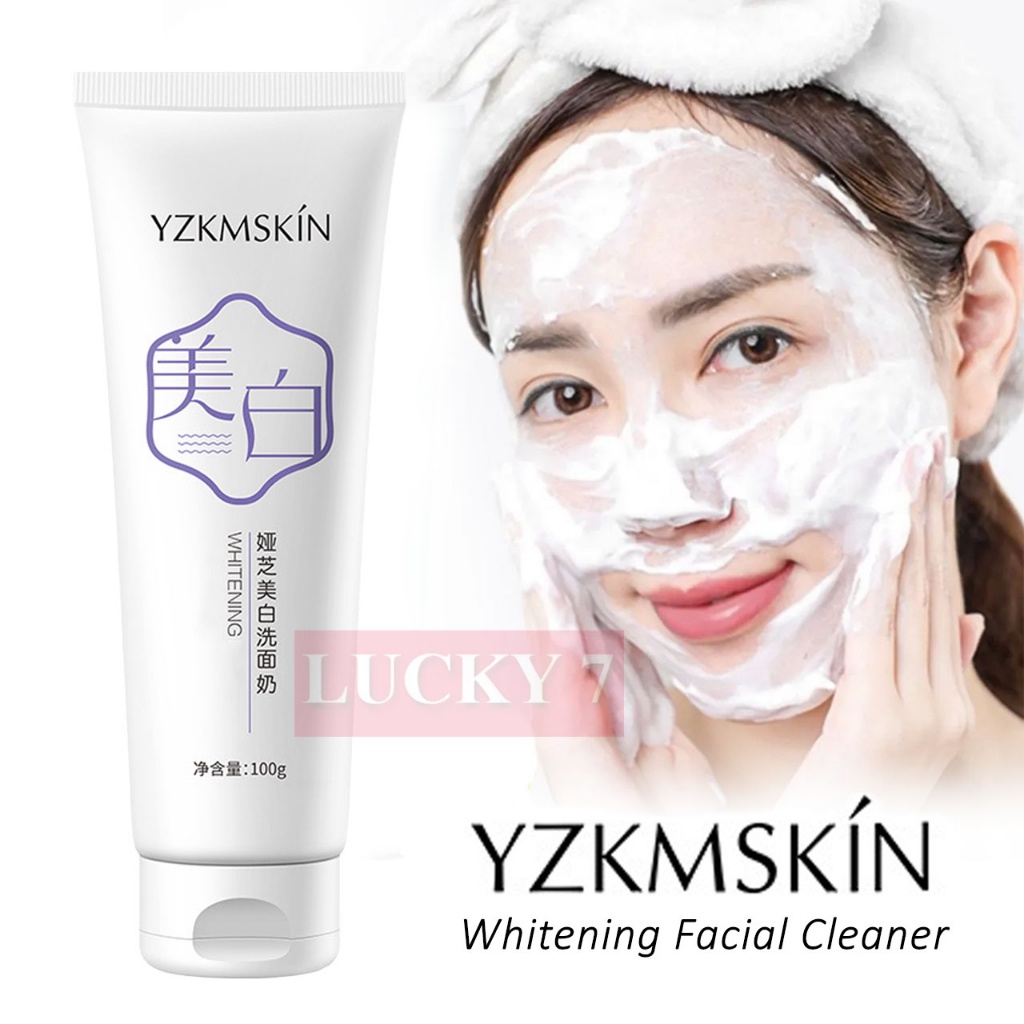 YZKMSKIN Facial Cleanser - Face Wash Facial Wash Sabun Cuci Muka Mencerahkan dan Melembabkan Wajah