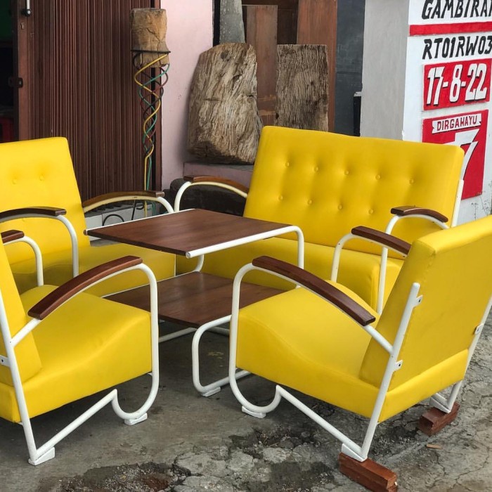 Sofa Minimalis Artdeco Jadul Retro murah