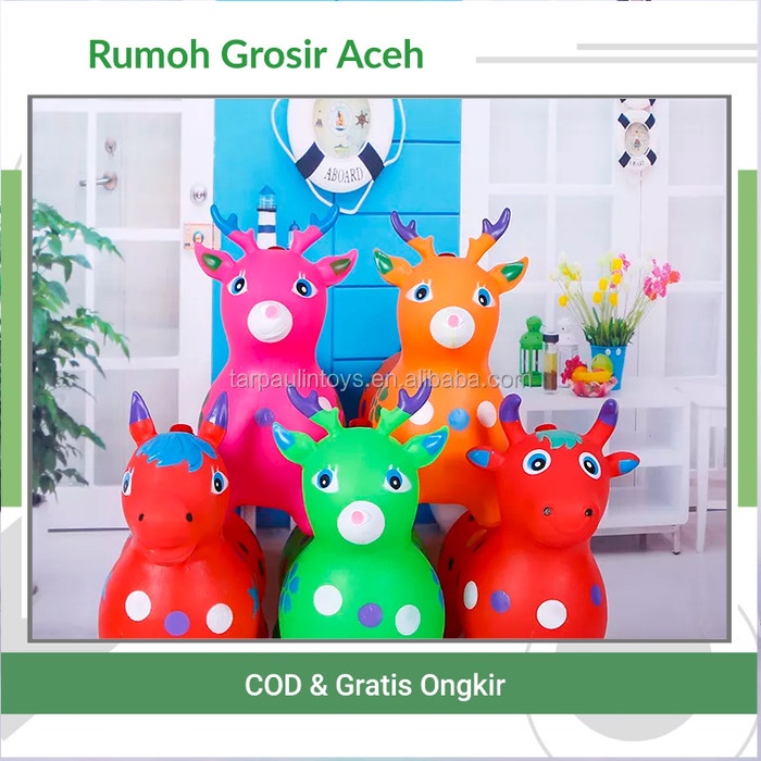 {ACEH} KUDA JUMPING | Mainan Kuda-Kudaan Anak | Kuda Karet