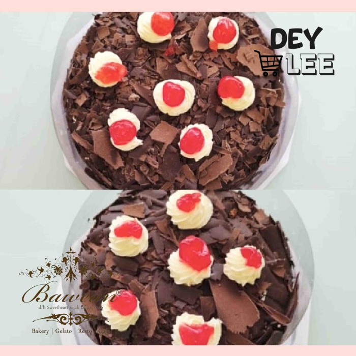 

BAWEAN SWEETHEART Black Forest Bandung Birthday Cake Kue Ulang Tahun