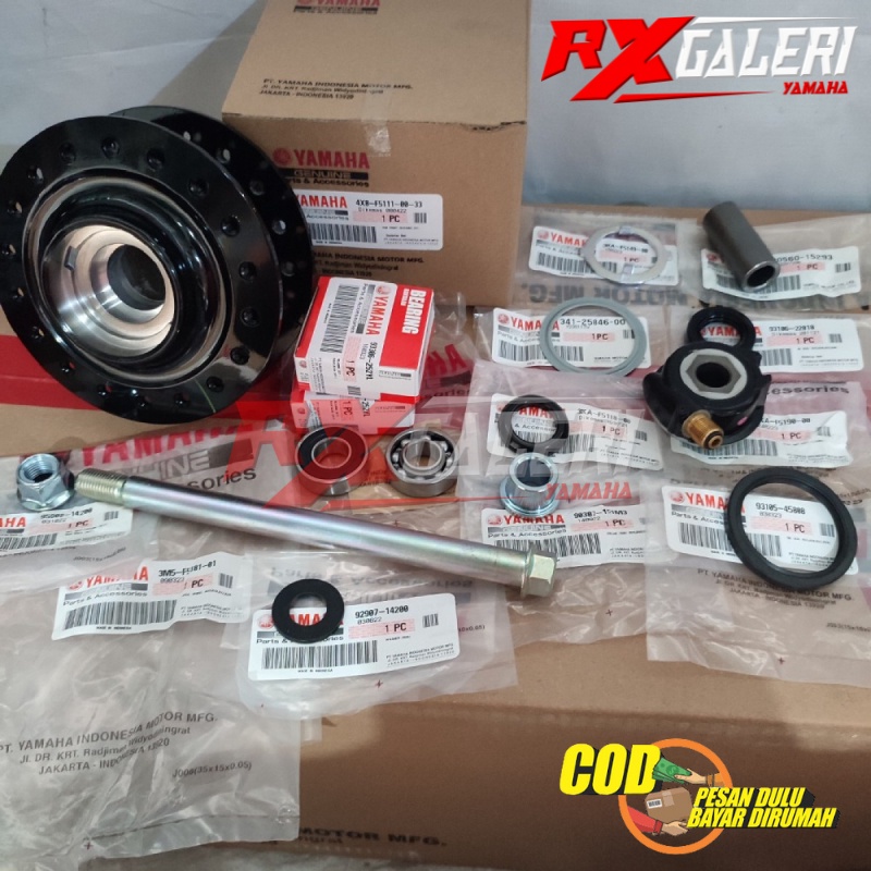 Tromol Depan Rx King Set Bosh As Roda Gearbox original Yamaha