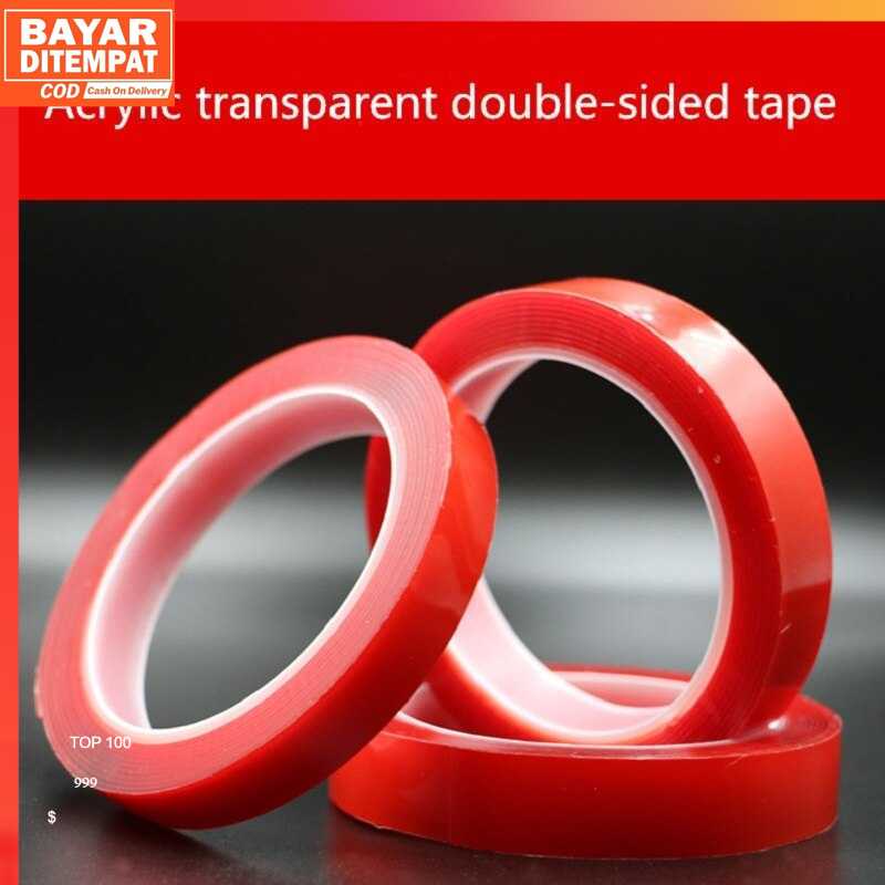 

( 100% ORI ) SZBFT Perekat Double Tape Acrylic Adhesive Transparent Sticker - J4702