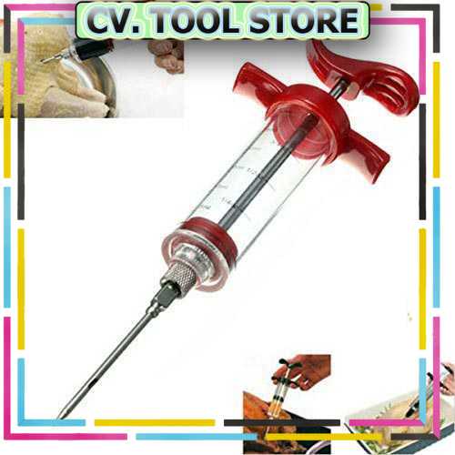 

TOOL STORE - Delidge Injektor Bumbu Marinasi Daging BBQ Seasoning Injector - HC117