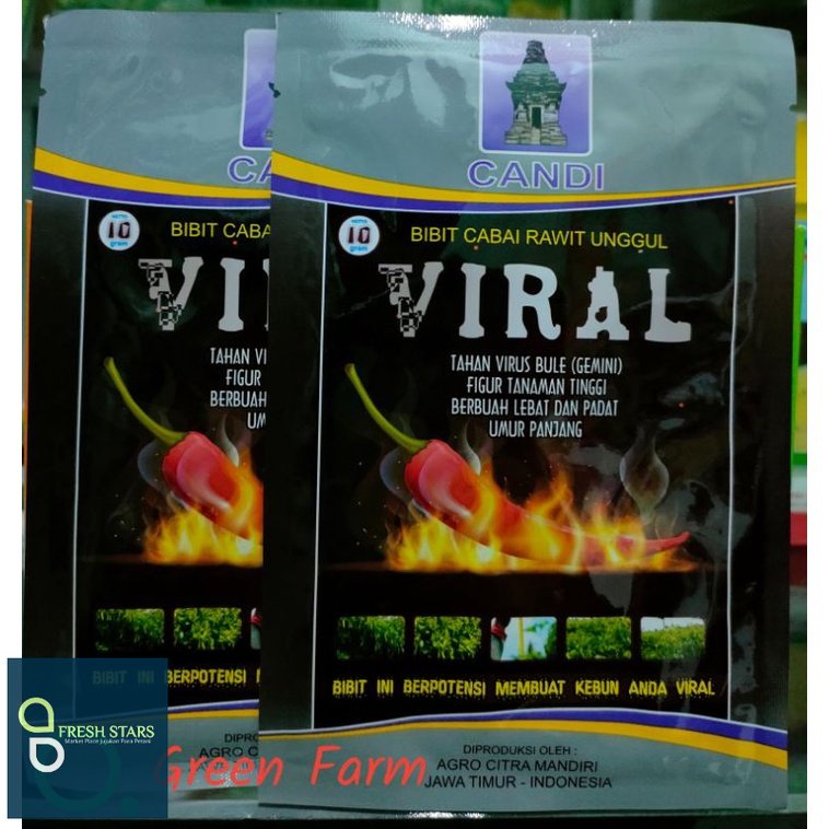 

Cabe Rawit VIRAL Cabe Rawit Merah Viral Cap Candi Kemasan 10 Original Pabrik Toleran Virus Benih Terbaik