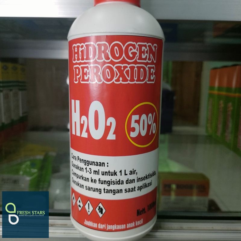

H2O2 50% 1Liter Anti Bakteri Dan Jamur H2o2