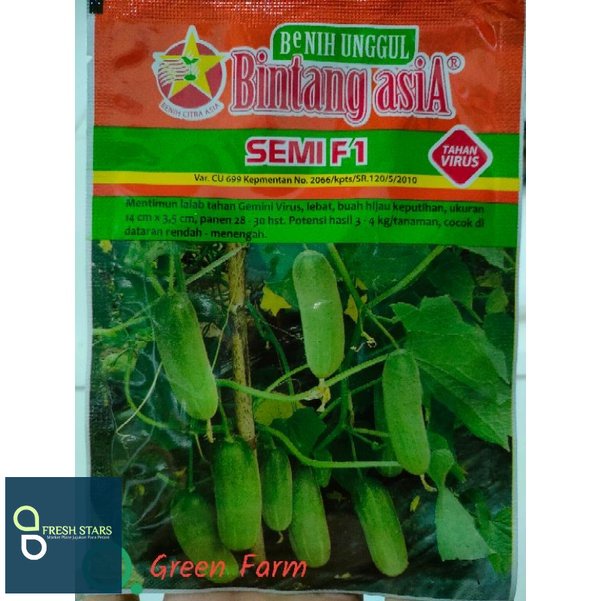 

Sale..! Timun Semi F1 20gr Timun Lalap Hibrida Timun Baby Umur Genjah Buah Lebat Original Pabrik