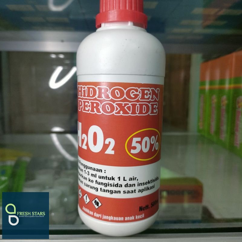 

H2O2 50% Kemasan 500ml Anti Bakteri Dan Jamur