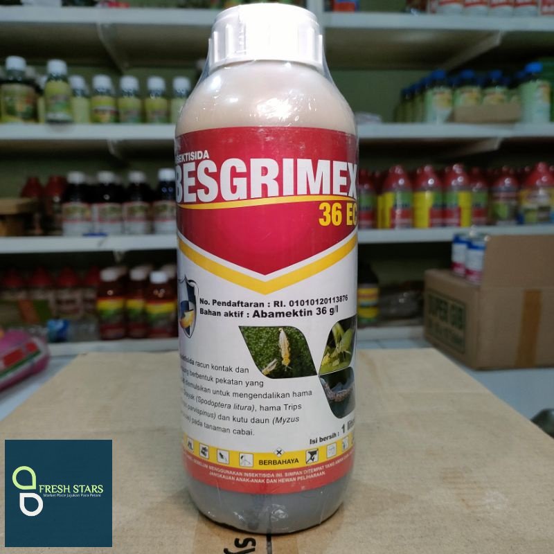 

Besgrimex 36ec 1ltr Abamektin 1.8gl Ampuh Atasi Hama Tanaman