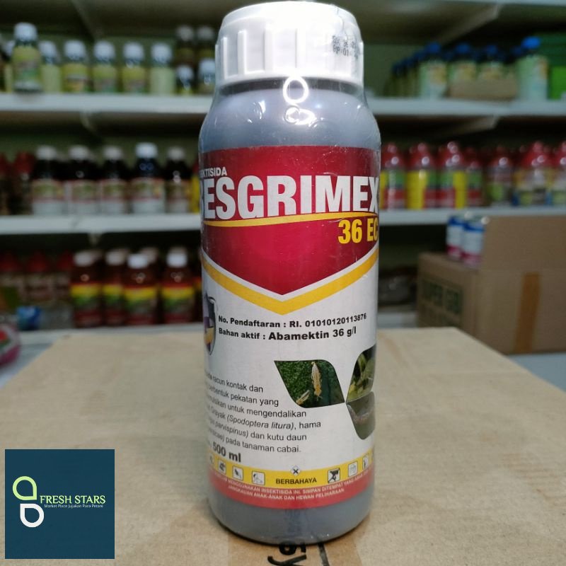 

Besgrimex 36ec 500ml Abamektin 36ec Atasi Hama Tanaman